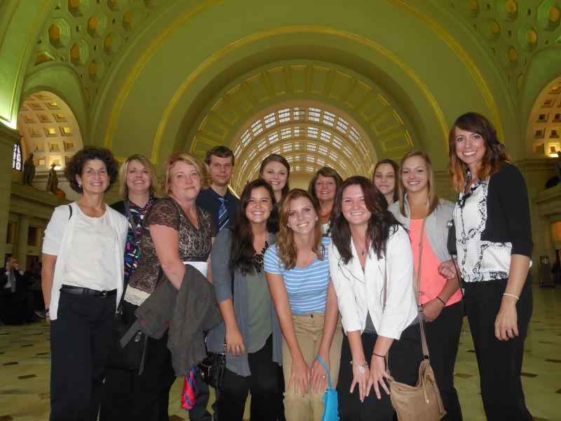 In OT 109 students learn about the rule of legislation and advocacy as it relates to the profession of OT.  In September 2016, these students and faculty attended OT Hill Day in Washington D.C. to advocate for the field of OT.
